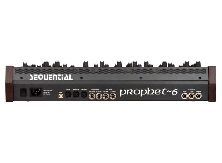Sequential Prophet-6 Desktop 6-Voice Polyphonic Analog Synthesizer